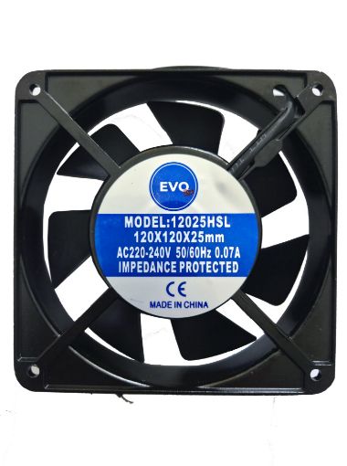 Slika LUFTER 12X12 220V 25mm TANJI EVO SP