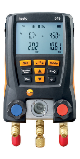 Slika DIGITALNI MANOMETAR MANIFOLD TESTO 549