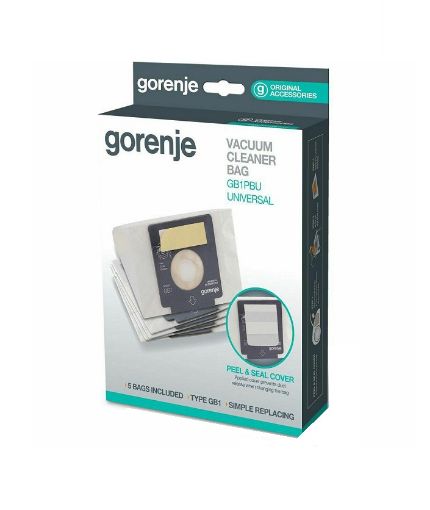 Slika KESA ZA USISIVAC GORENJE GB1 PAPIRNA (5KOM + FILTER) 570741 ORIGINAL