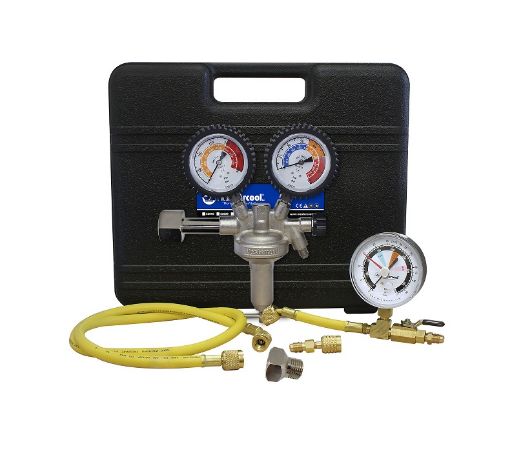 Slika MANOMETAR ZA AZOT U KOFERU SET MASTERCOOL 53020