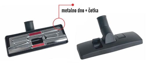 Slika PAPUCA USISIVACA METALNO DNO FI35