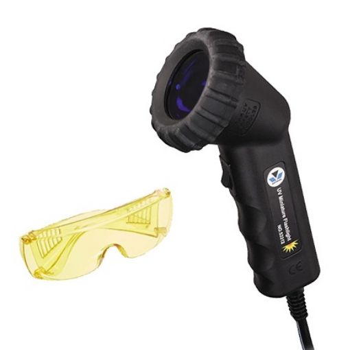 Slika UV LAMPA MINI 12V/50W I NAOCARE ZA DETEKCIJU CURENJA GASA MASTERCOOL 53312