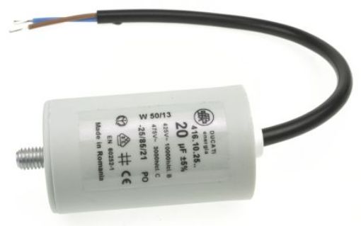 Slika KONDENZATOR SA KABLOM 20mf 475V DUCATI