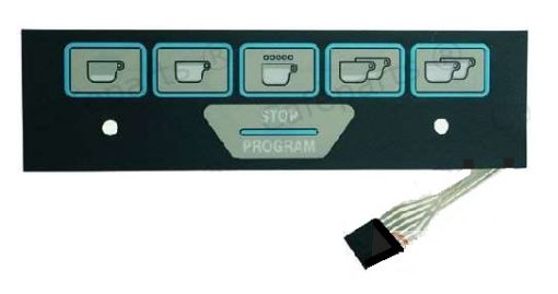 Slika TASTER PANEL ZA KAFE APARAT FAEMA E98 6 tastera
