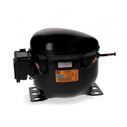 Slika ELLUX ZEL GL80TB (FR 8.5G)(171W PRI -23,3 ASHRAE) R134 HMBP 7,57cc KOMPRESOR
