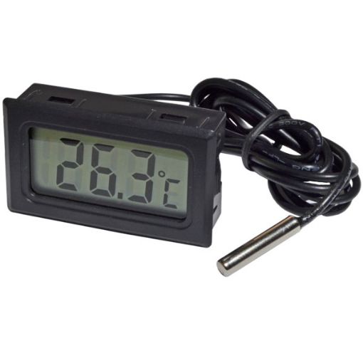 Slika TERMOMETAR  DIGITALNI TP-2 TPM-10 BATERIJA CRNI