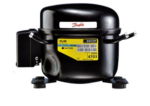 Slika DANFOSS SECOP TLS5F R134A (134W PRI-23,3 ASHRAE ) KOMPRESOR