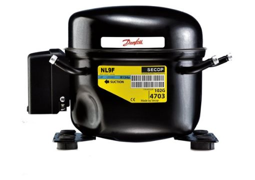 Slika DANFOSS SECOP NL 9F R134 (212W PRI-23,3 ASHRAE ) KOMPRESOR