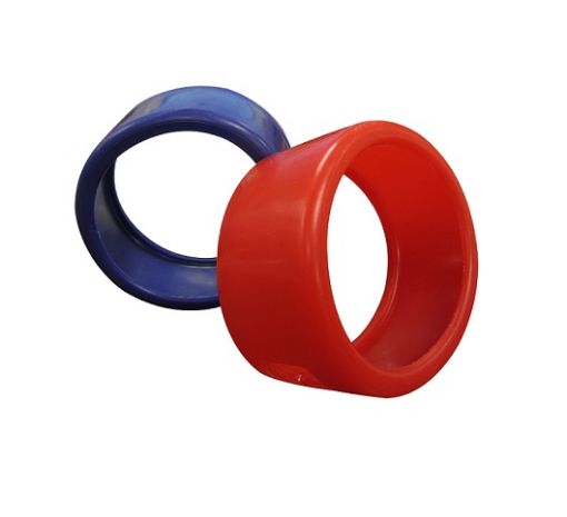 Slika ZASTITNA GUMA ZA MANOMETRE  80mm CRVENA I PLAVA SET MASTERCOOL 91553-EE