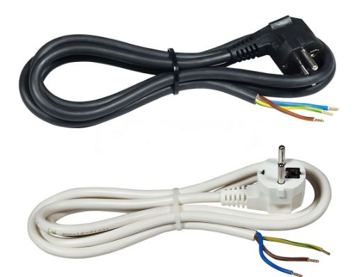 Slika KABL GGJ 3X2.5mm/2m SA VILJUSKOM crni ELID