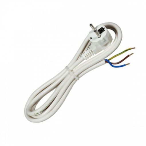 Slika KABL PPJ 3X2.5mm/2m SA VILJUSKOM beli ELID