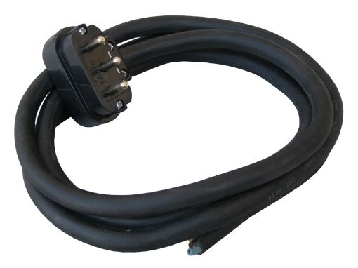 Slika KABL GGJ 5X2.5mm/3m SA VILJUSKOM crni C0739M