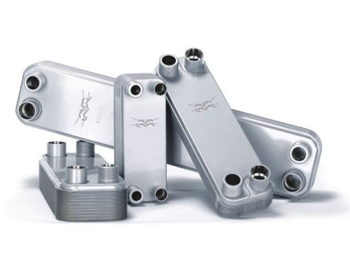 Slika PLOCASTI IZMENJIVAC ALFA LAVAL CB 60-20H-F 4  PRIKLJUCKA