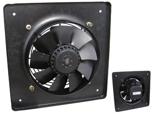 Slika VENTILATOR AKSIJALNI KVADRATNI SPOLJNI F 630 TROFAZNI USISNI WEIGUANG